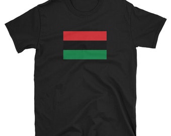パンアフリカンユニティ、国旗Tシャツ、ユニセックス大人服、シャツデザイン、ギフトアイデア、旅行ギフト、男性と女性向け