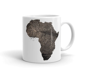 Africa DNA Identity Mug - Taza de café - Taza de regalo
