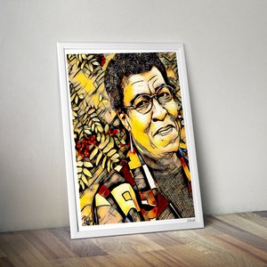 Octavia E. Butler - Wall Art Print - Modern Black Art Poster
