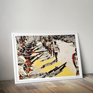 Memphis Sanitation Strike Art Print: zwarte geschiedenisposter