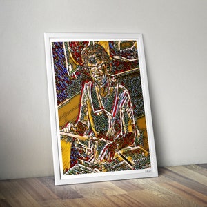 Katherine Johnson - Wall Art Print - Modern Black Art Poster
