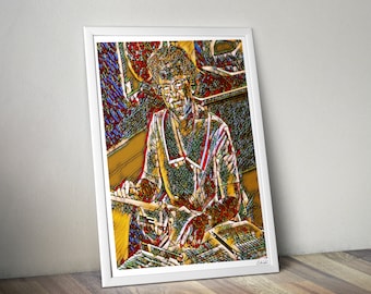 Katherine Johnson - Wall Art Print - Modern Black Art Poster