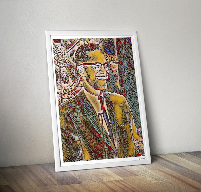 Malcolm X Wall Art Print Modern Black Art Poster Etsy