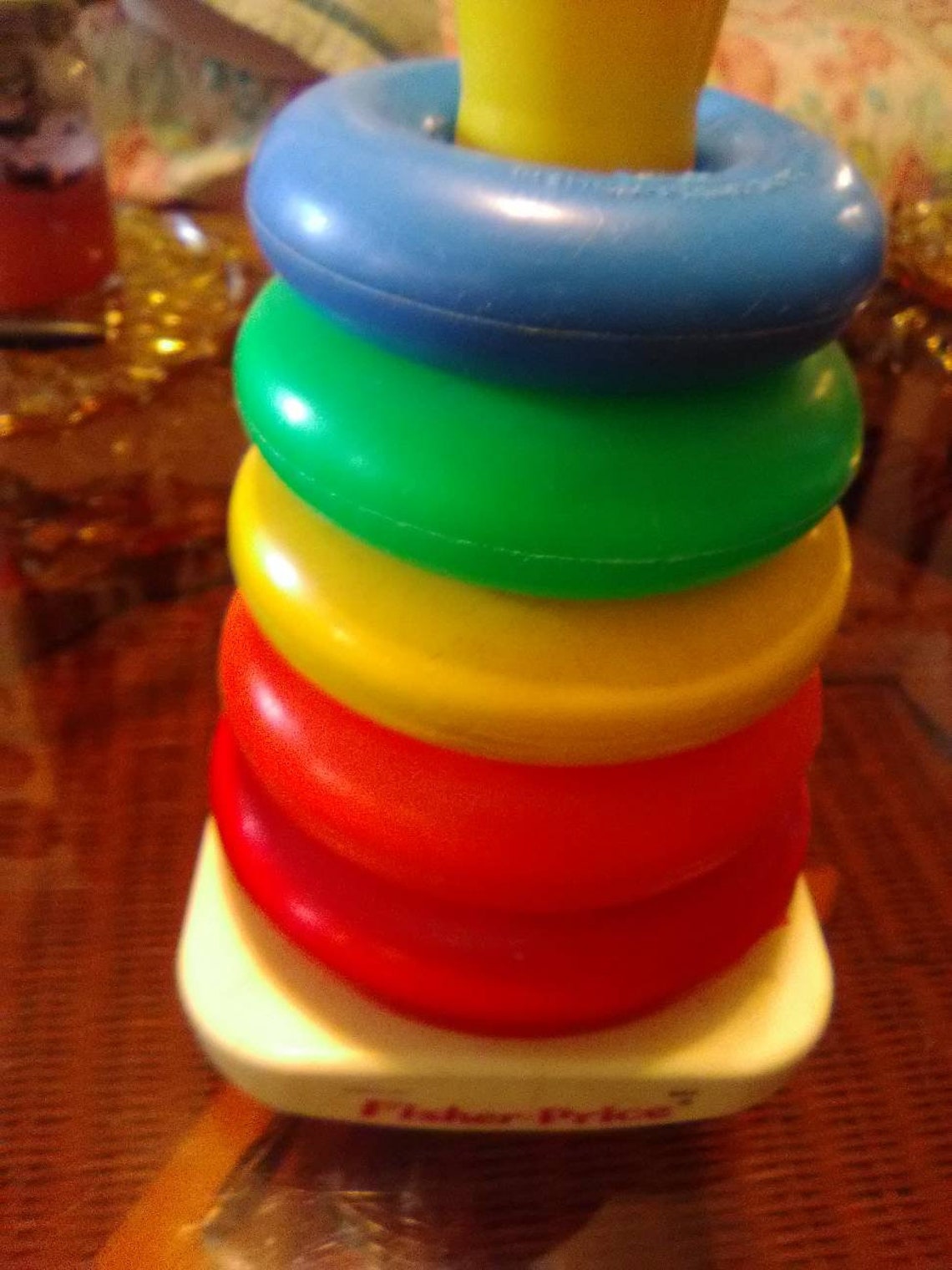 Vintage Fisher Price Ring Toss Toy Etsy