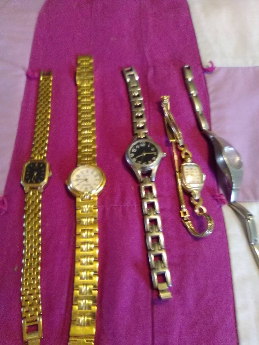 Lot of 5 Vintage Ladies Watches Etsy
