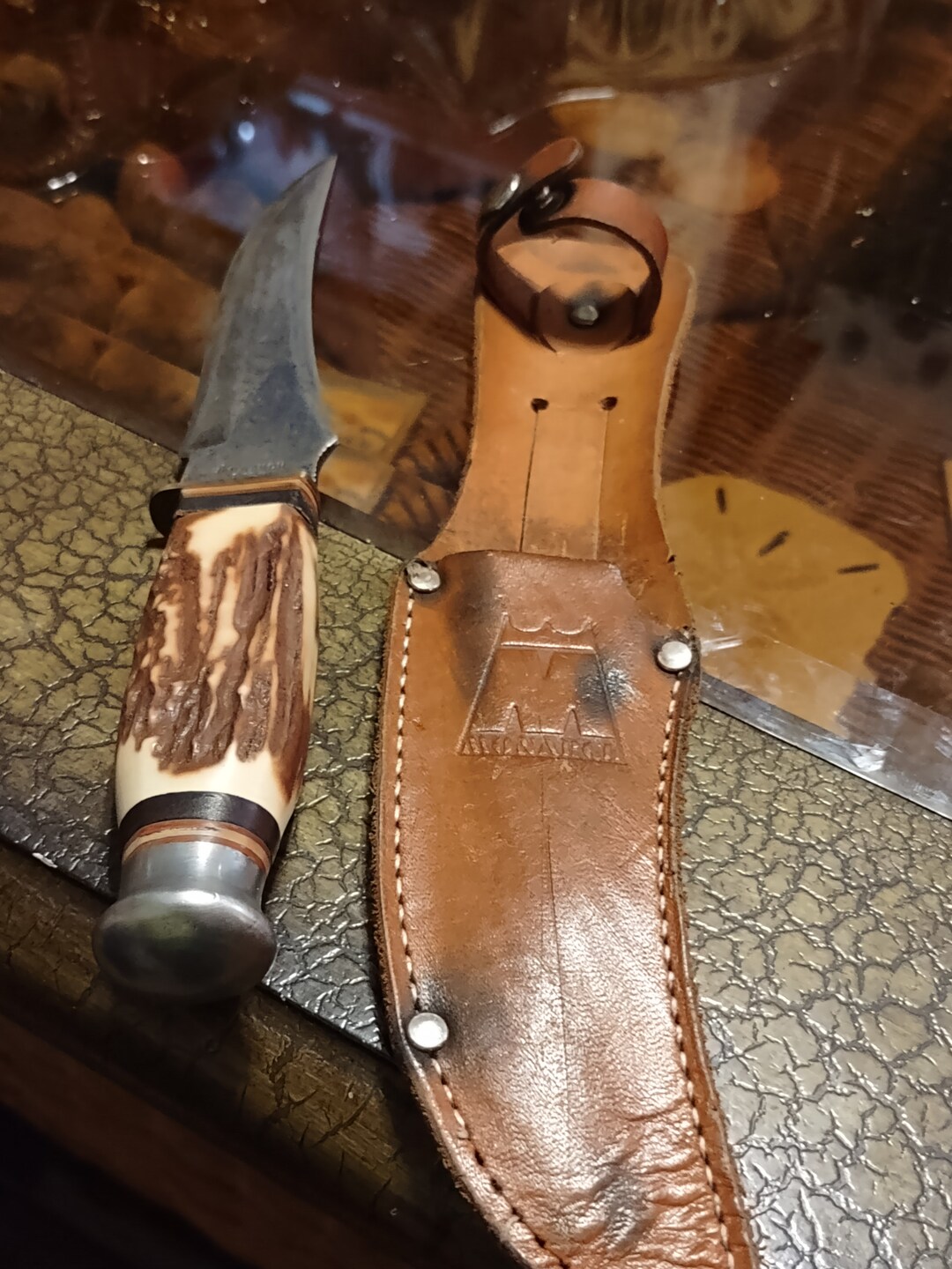 Vintage Monarch 2151 Japan Hunting Knife Etsy