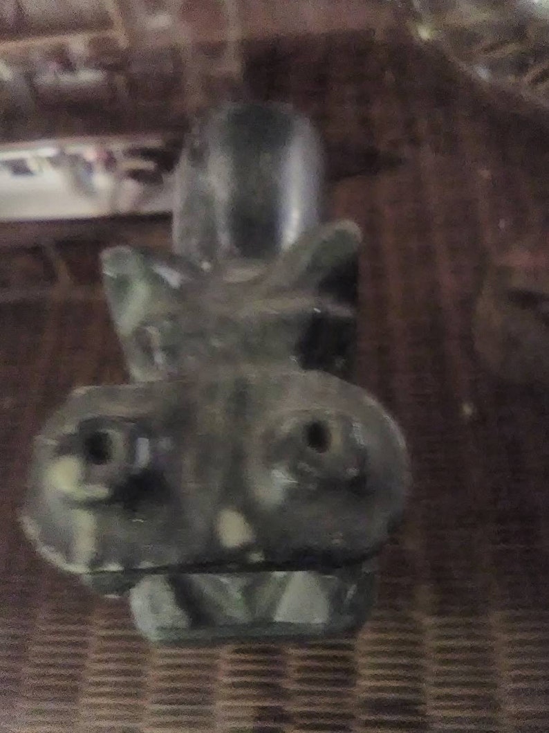 Carved Mexican Onyx Hippopotamus