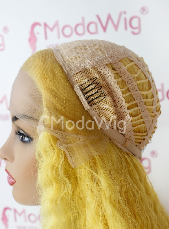 Lace front yellow wig sale