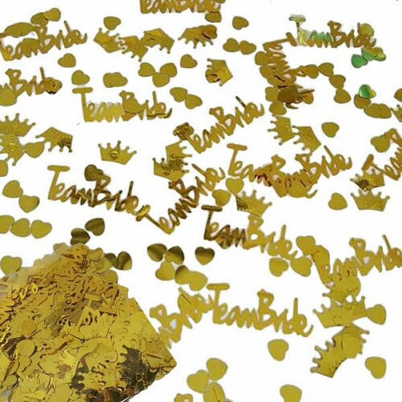 Hen Party Table Sprinkles Hen Party Confetti Team Bride Table Sprinkles Team Bride Confetti Hen Do Confetti Bride to Be