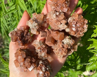 Spoutnik Aragonite pieces, you choose, rough brown Aragonite, raw Aragonite, raw crystal, crystal small specimen, healing crystal