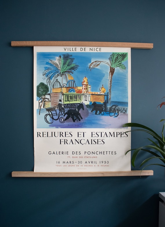 Vintage 1950 French Raoul Dufy Vintage 1950 French Raoul Dufy
