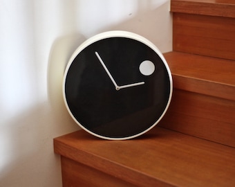 Modernist Clock Museum Wall Clock by Nathan Horwitt for Howard Miller