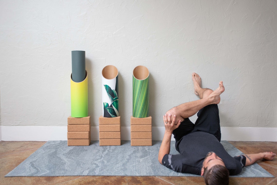 Yoga Mat Storage Custom Design Home Decor Gift Eco Storage Etsy