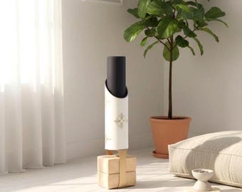 Apis Yoga Storage Tube: Bee Decor, Home Yoga Prop Organization for a Clean + Chic Practice