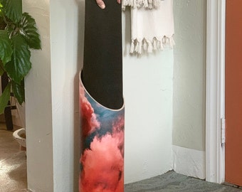 Vapor Yoga Mat Tube, Stylish Home Decor, Eco Storage, Yoga Storage, Yoga Mat Stand, Recycled Material, Yoga & Meditation Gifts for Self Care