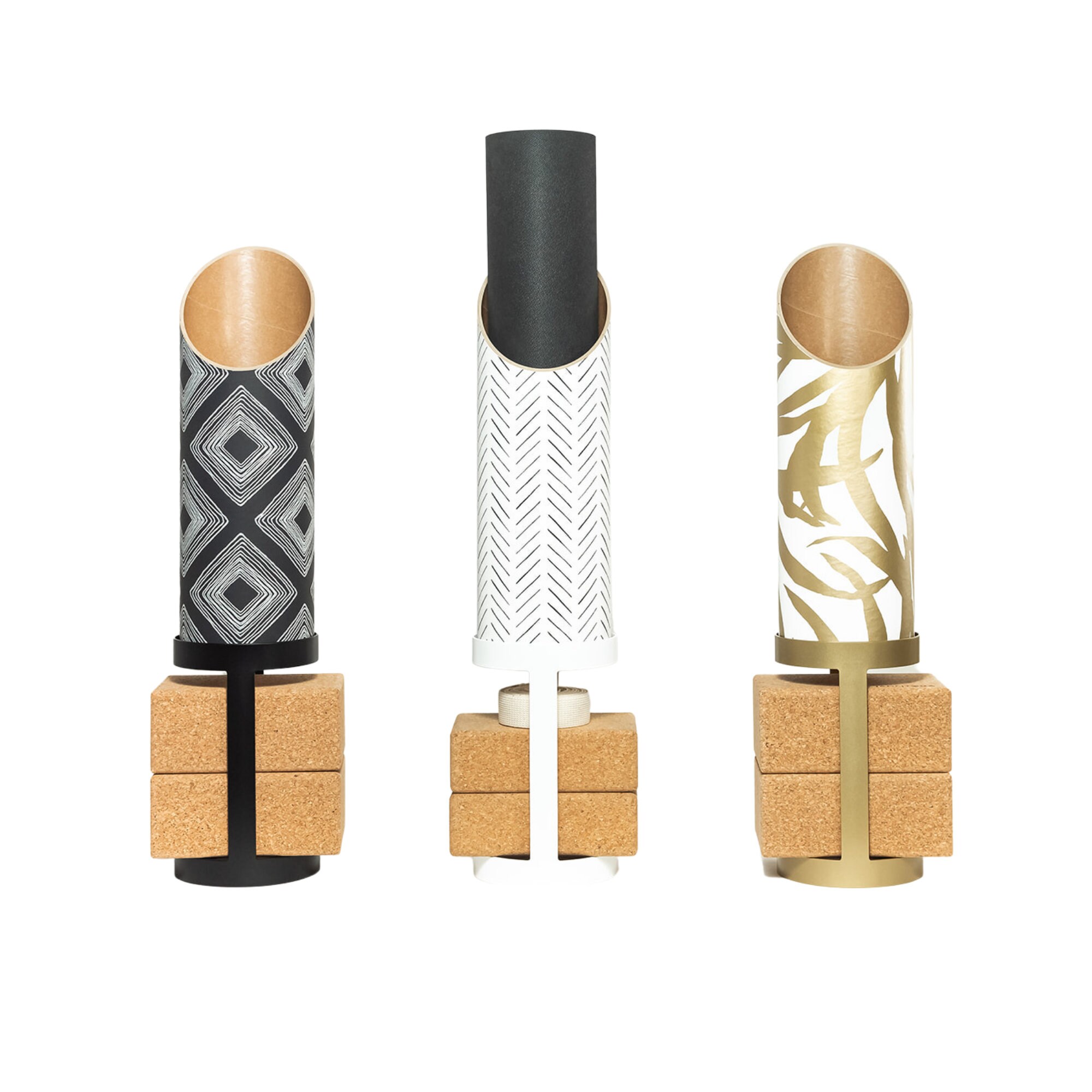 YOGA BUNDLE Yoga Mat Tube Yoga Block Stand Eco Storage Etsy