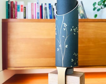 Manzanita Yoga Mat Storage Tube: Home Gym Decor with Style + Heart