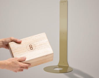 Floating Yoga Block Wandhalterung: Stahl Modern Gym Organizer