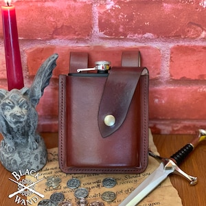 Leather Flask Holster