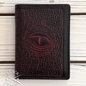 Cartera de piel de dragón