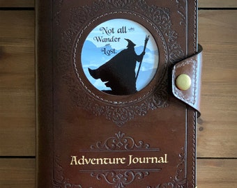 Adventure Journal medium Notizbuch Einband