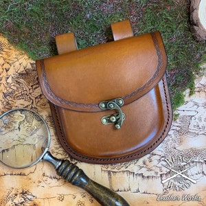 The Forager: Leather Belt Pouch