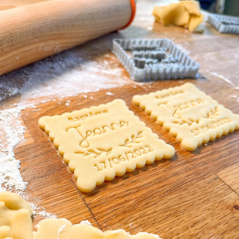 Emporte-pièce Baptême, Biscuits Personnalisés image 7