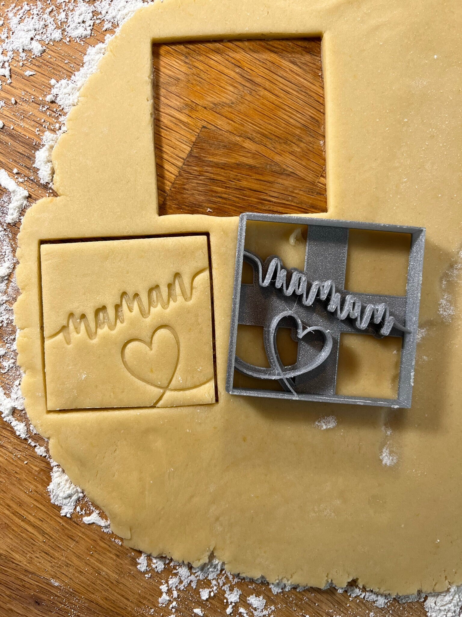 Emporte-Pièce Biscuits Bonne Fête Maman/Fabriqué en France