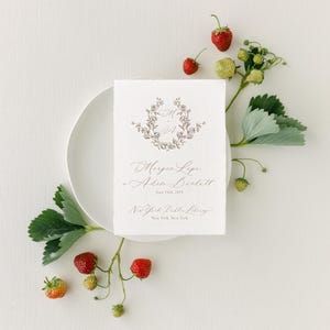 Stampa tipografica Save the Date Carpentras, elegante stampa in lamina d'oro, carta fatta a mano, inviti formali semi-personalizzati