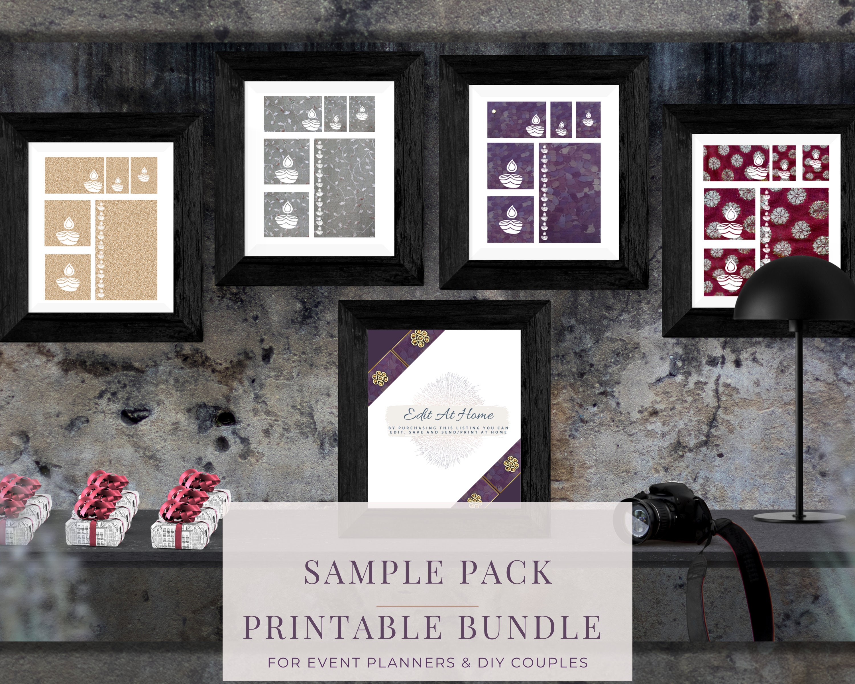 Sample Pack Printable Bundle Printable PDF Templates in ALL AVAILABLE ...