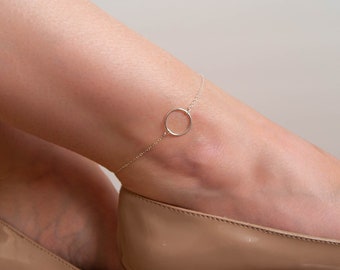 Men/'s Ankle Bracelet Leather Anklet Silver Plated Bead Anklet  Knots Anklet Men/'s Body Leather Jewellery