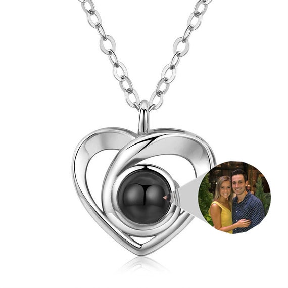 Custom Planet Photo Projection Necklace – Perimade & Co.