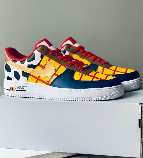 Disney Pixar Toy Story Nike Air Force 1 Zapatillas de deporte | Etsy