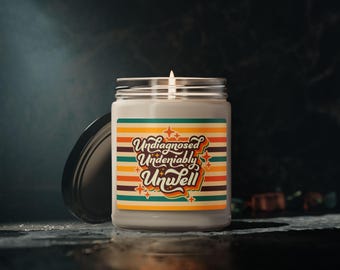 Funny Scented Candle: Mental Health, Anxiety Relief, Aromatherapy