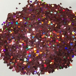 Heart Shape Glitter Shapes/ Confetti
