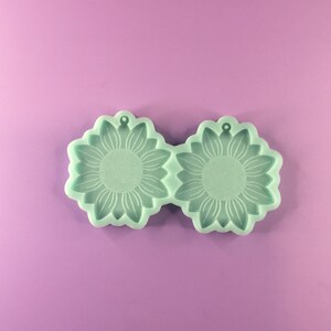 Sunflower Earrings Mold