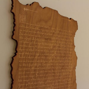 Decoración de pared con letras de madera personalizadas / Letrero de pared con mensaje personalizado