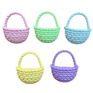 Basket Button Set ~ Easter - Shelly&#39;s Buttons and More Embellishment Buttons ~ Novelty Buttons Theme Pack