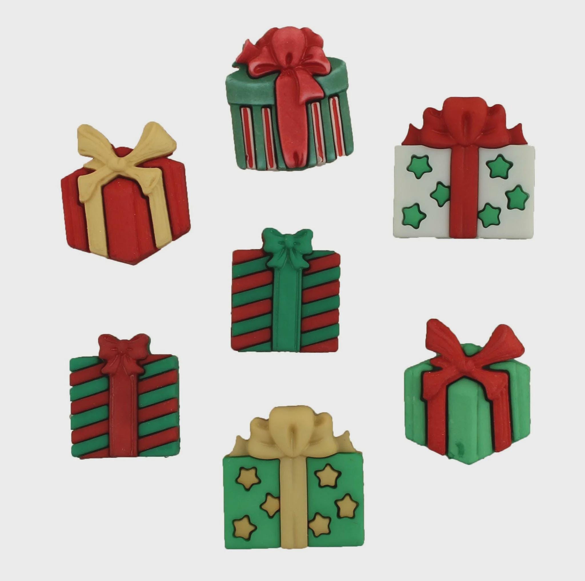 Dress It up Christmas Buttons - Etsy