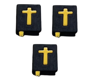 Bible ~ Let's Get Crafty Embellishment Buttons - Novelty Buttons