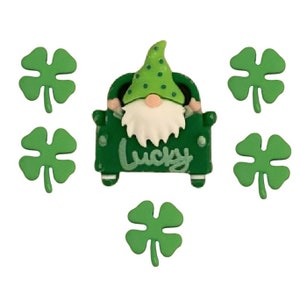 Looking for Leprechauns ~ St. Patrick&#39;s Day ~ Shelly&#39;s Buttons & More - Embellishment Buttons ~ Novelty Buttons Theme Pack