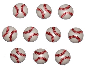 Baseballs ~ Sports ~ Shelly's Buttons and More Embellishment Buttons ~ Novelty Buttons Theme Pack