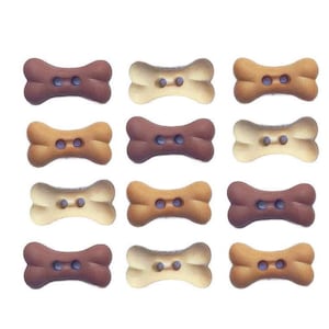 Sew Thru Bones - Shelly's Buttons and More - Dog Buttons - Sew Through Buttons ~ Novelty Theme Pack
