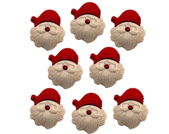 Santa Claus ~ Christmas and Winter - Buttons Galore & More Embellishment Buttons ~ Novelty Theme Pack