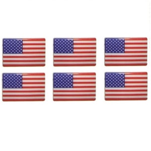 American Flags ~ 4th of July ~ Patriotic Buttons ~ Dress It Up Embellishment Buttons ~ Jesse James Novelty Buttons Theme Pack