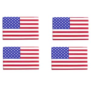 Banderas estadounidenses ~ 4 de julio ~ Botones patrióticos ~ Botones y más de Shelly - Paquete temático de botones originales