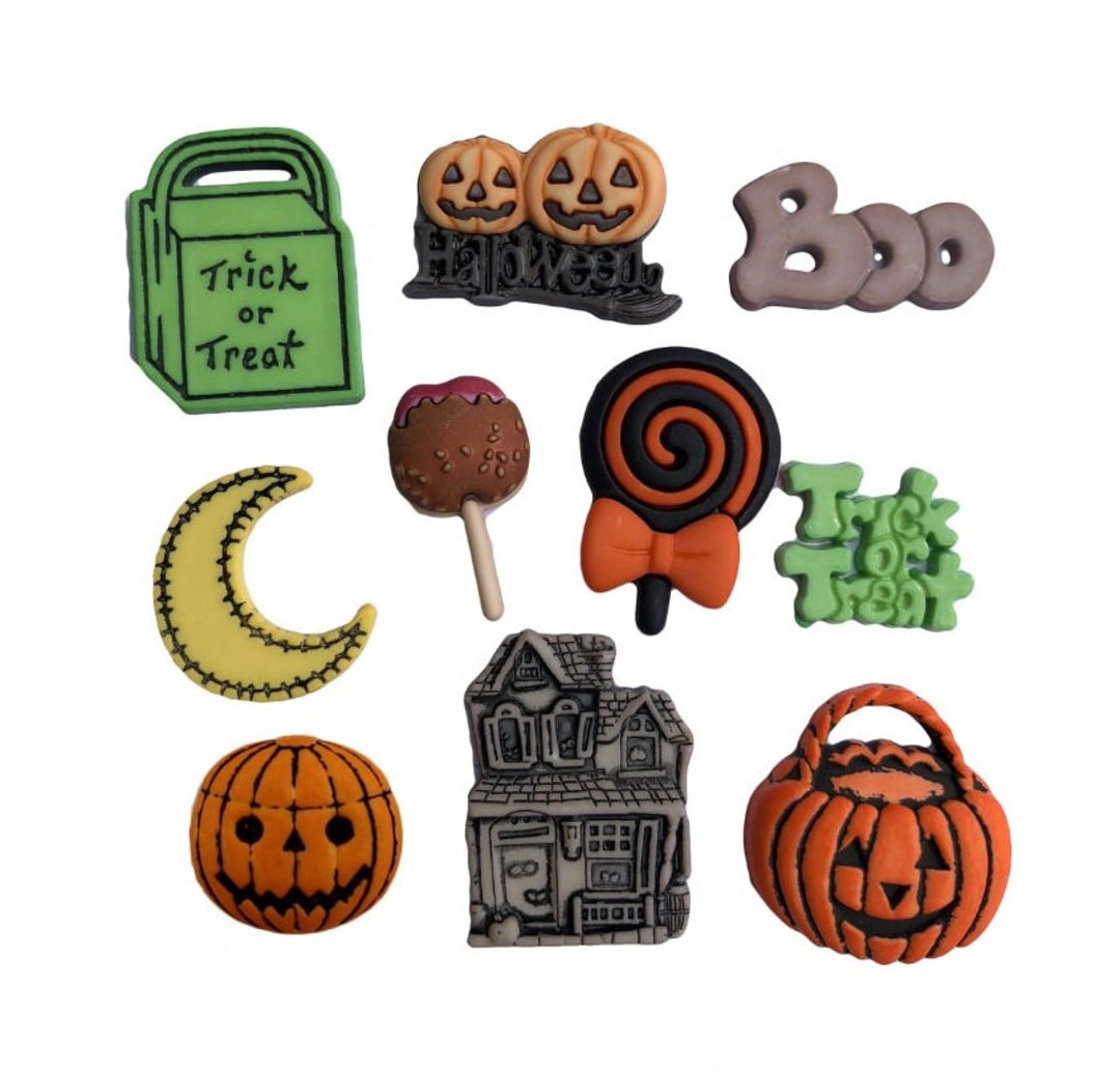 Halloween Nights 4533 Halloween Buttons Galore Embellishment Buttons