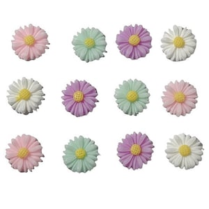 Spring Bouquet ~ Let&#39;s Get Crafty / Shelly&#39;s Buttons & More Flat Back Embellishments ~ Novelty Theme Pack