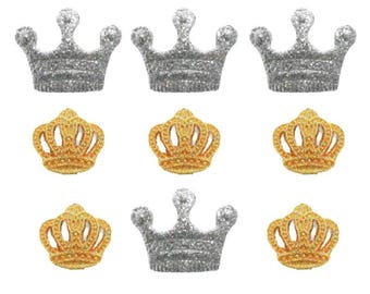 Princess Crowns ~ Shelly's Buttons and More - Shank Back Buttons ~ Novelty Buttons Theme Pack