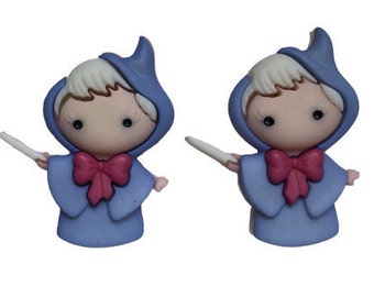 Fairy Godmother Buttons / Cinderella Disney Princess ~ Licensed Disney Buttons ~ Jesse James Embellishment Buttons ~ Dress It Up